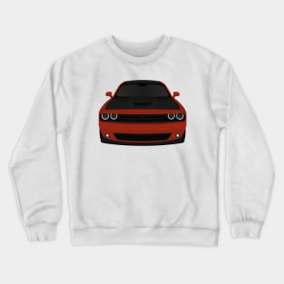 Challenger Red3 + Black Crewneck Sweatshirt